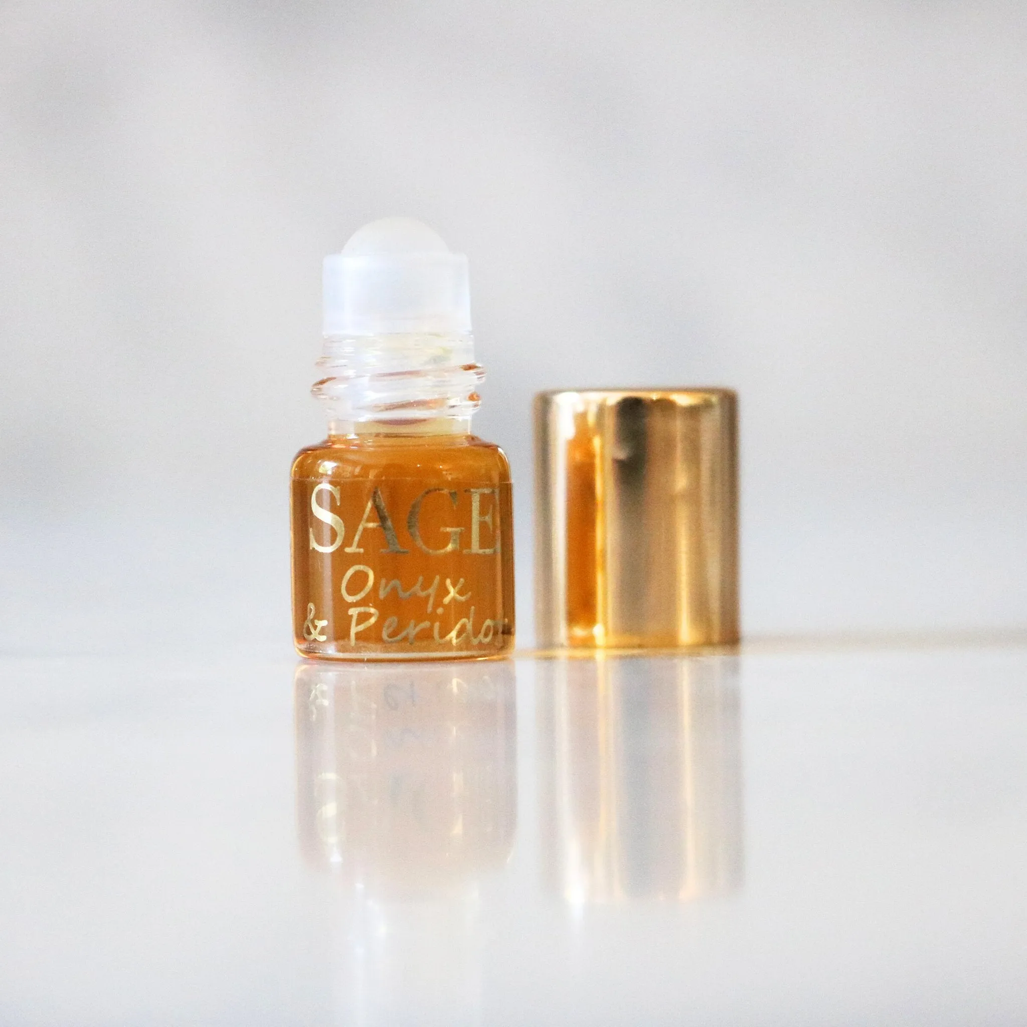 Onyx & Peridot Blend Perfume Oil Concentrate Mini Rollie by Sage