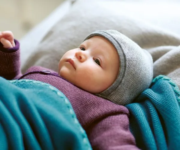 Organic Melange Baby Blanket - Disana