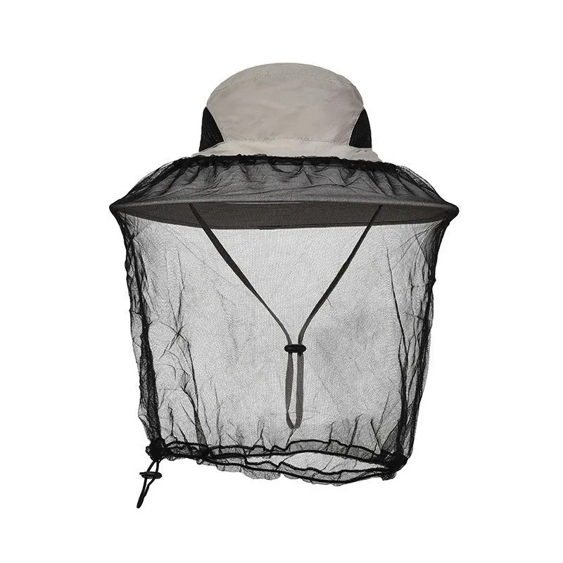 Outdoor Sun Protection Hat Large Brim Sun Protection Mesh