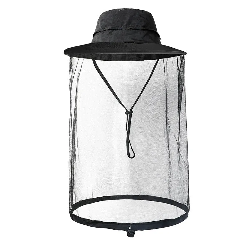 Outdoor Sun Protection Hat Large Brim Sun Protection Mesh
