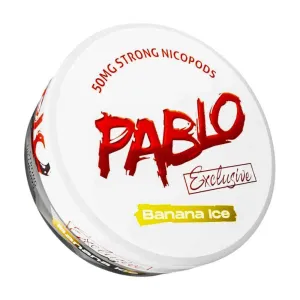 PABLO BANANA ICE NICOTINE POUCHES - 20PCS - 30MG