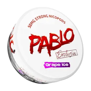 PABLO GRAPE ICE NICOTINE POUCHES - 20PCS - 30MG