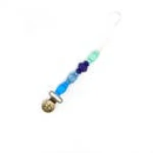 Pacifier / Toy Clip - Jewel SKY BLUE