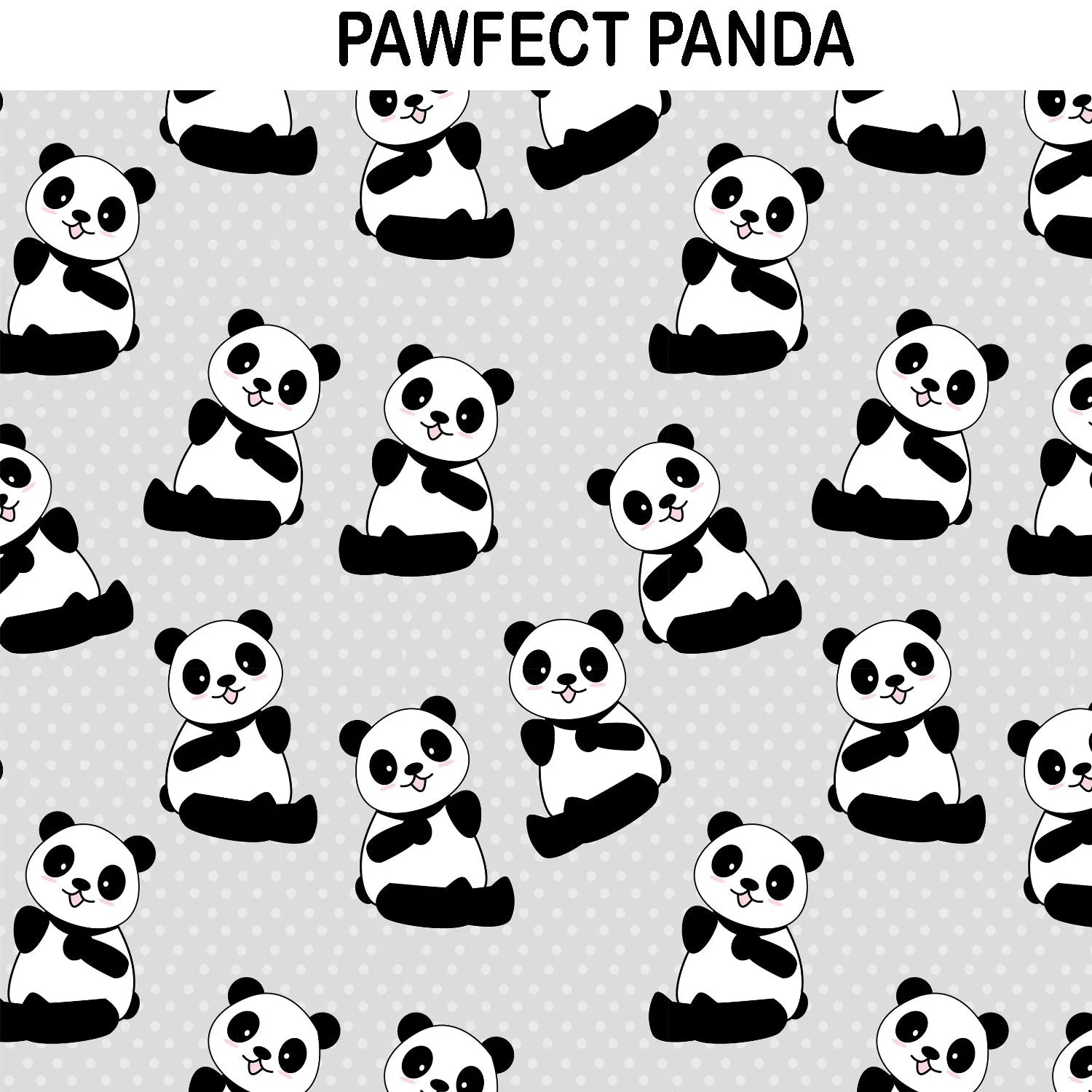PANDA PRINT  BABY DIAPER BAG  Customiser