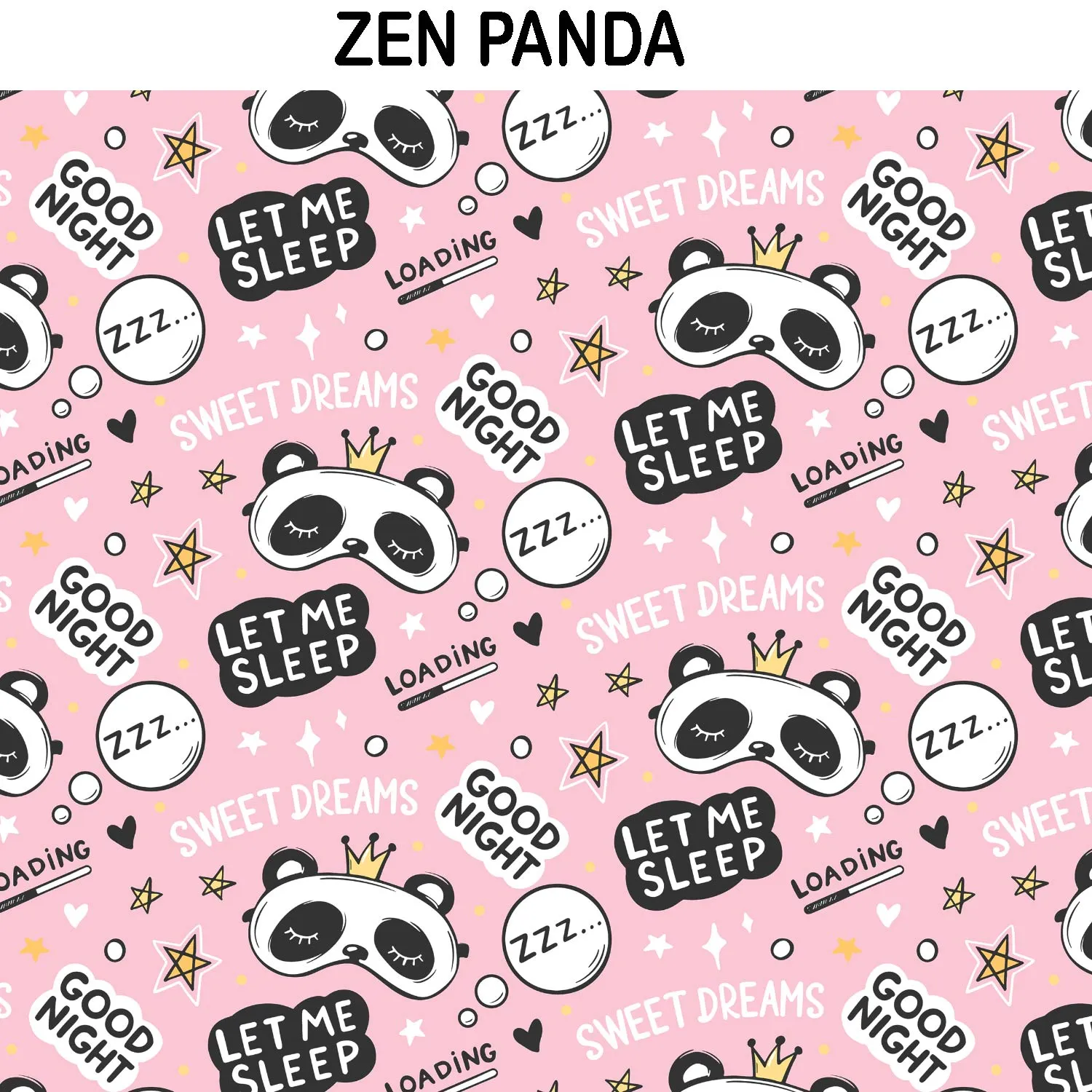 PANDA PRINT  BABY DIAPER BAG  Customiser