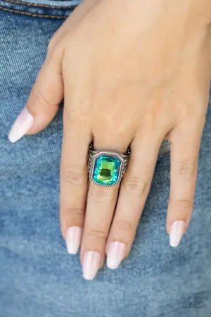 Paparazzi Galaxy Goddess - Green Ring