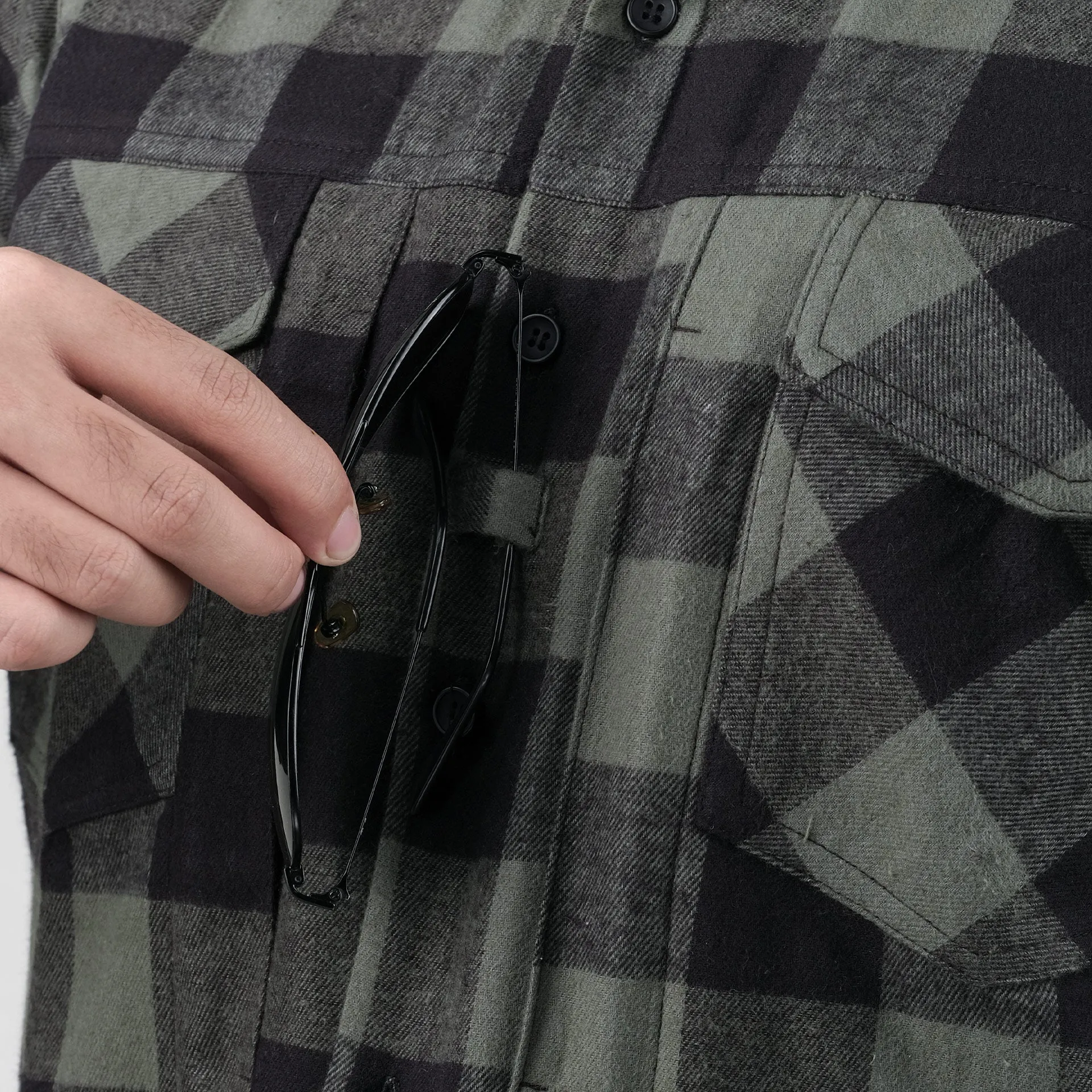 Parabellum® LUMBERJACK Flannel Work Shirt Color Code 007