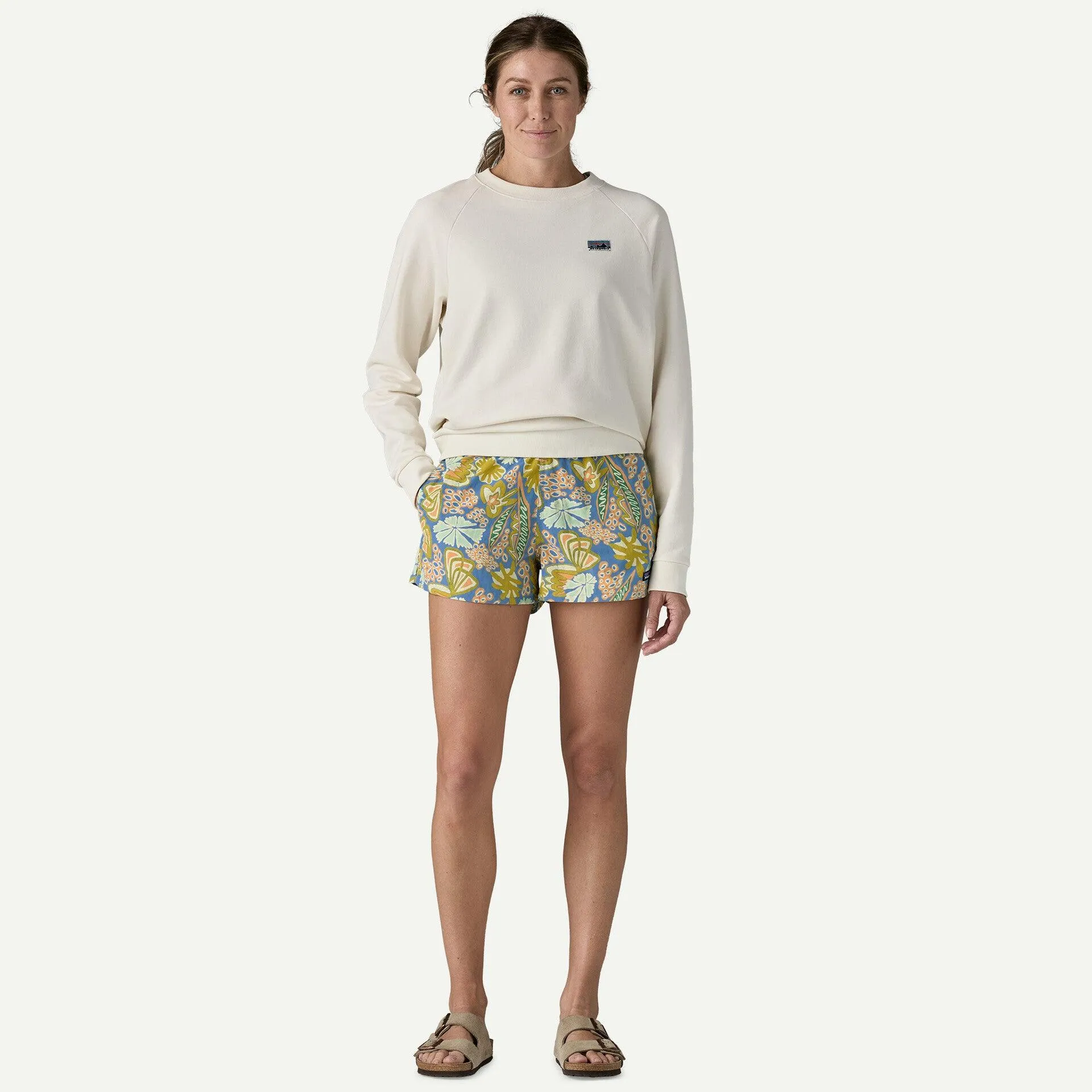 Patagonia Barely Baggies™ Shorts - 2½" Flourish: Abundant Blue