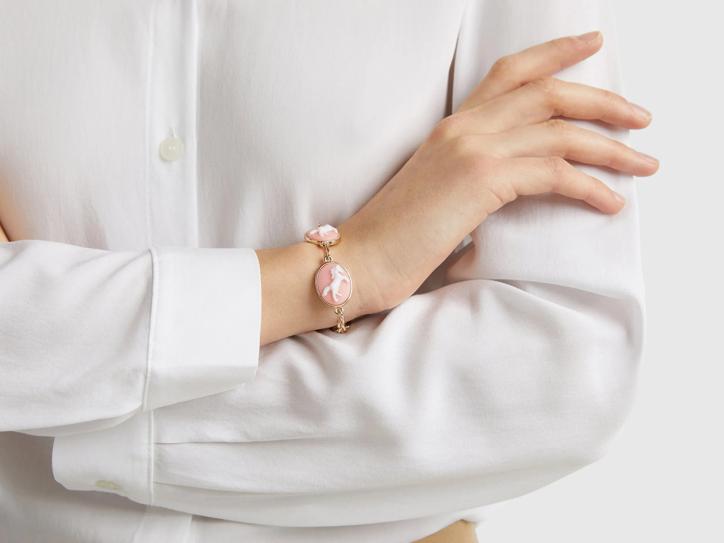 Patterned Clasp Bracelet