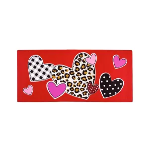 Patterned Hearts Sassafras Switch Mat