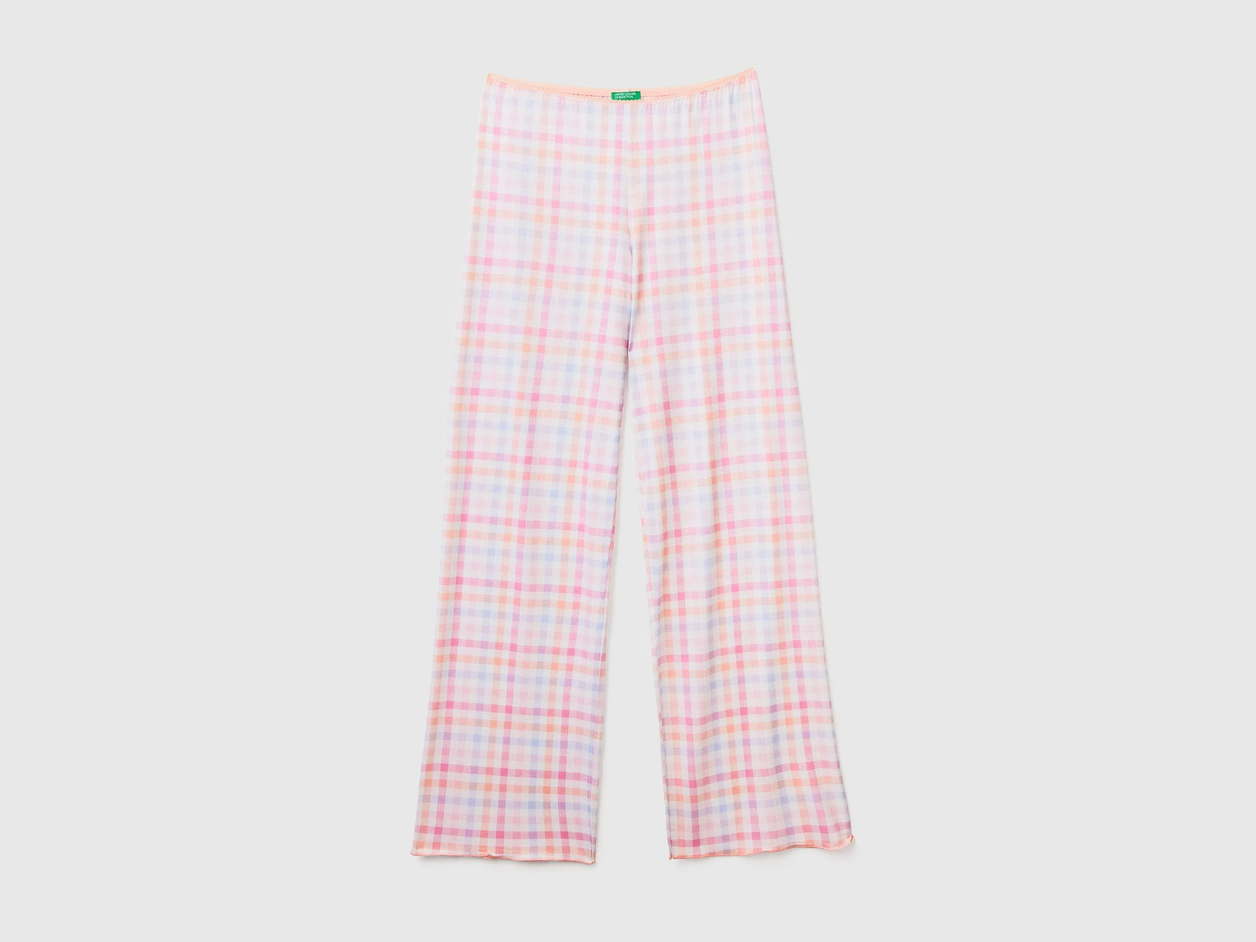 PATTERNED TROUSERS IN STRETCH VISCOSE