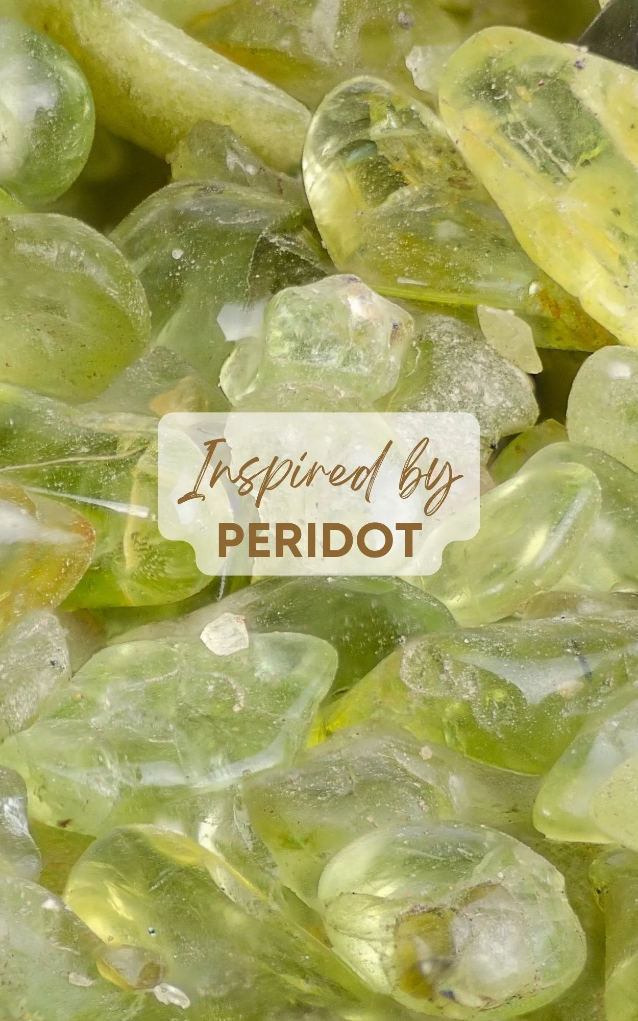 Peridot Perfume Oil Concentrate Mini Rollie with Gemstones by Sage