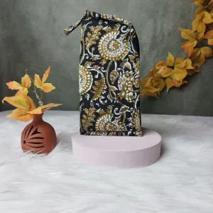 Phone Holder Black Floral