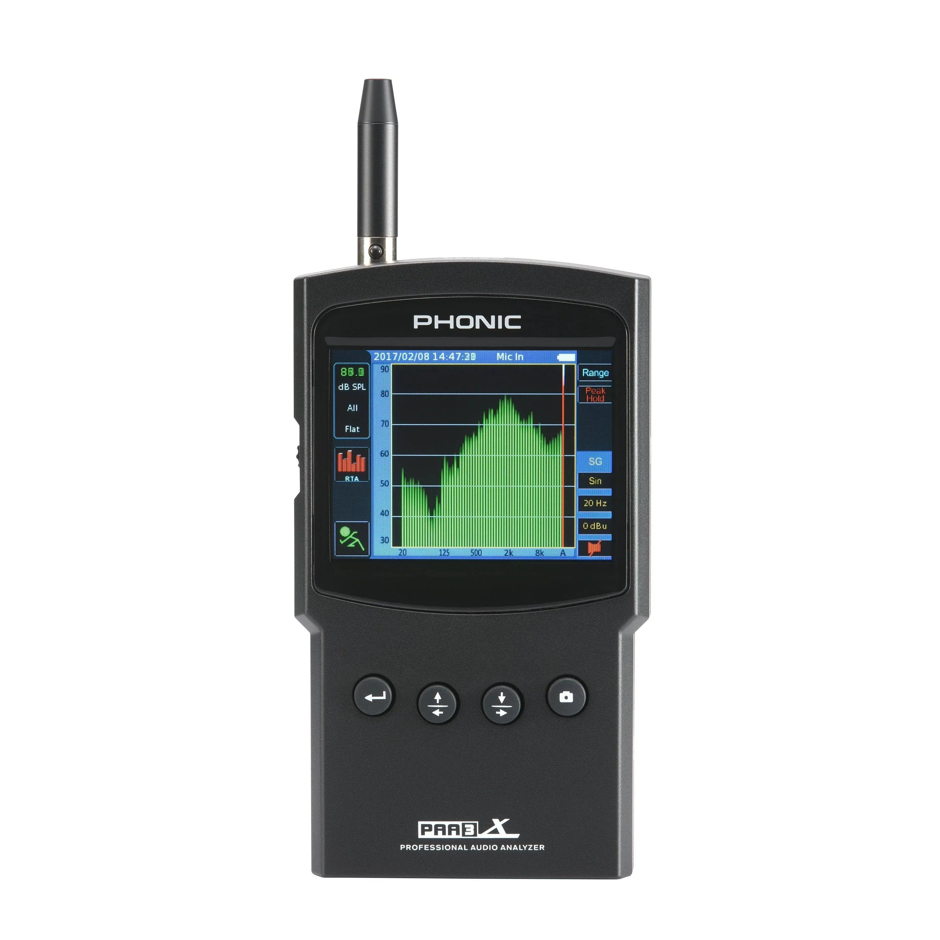 Phonic PAA3X Handheld Audio Analyzer