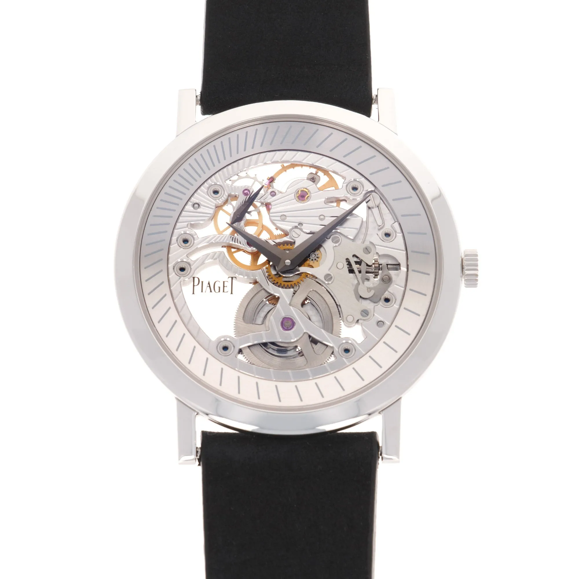 Piaget White Gold Altiplano Skeleton Watch