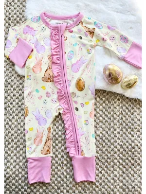 Pink Easter Candy Onesie
