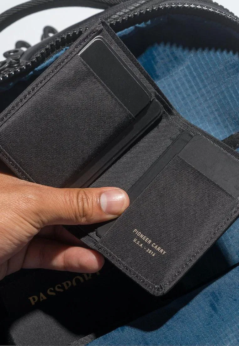 Pioneer Altitude Billfold Wallet Black Baby Ballistic