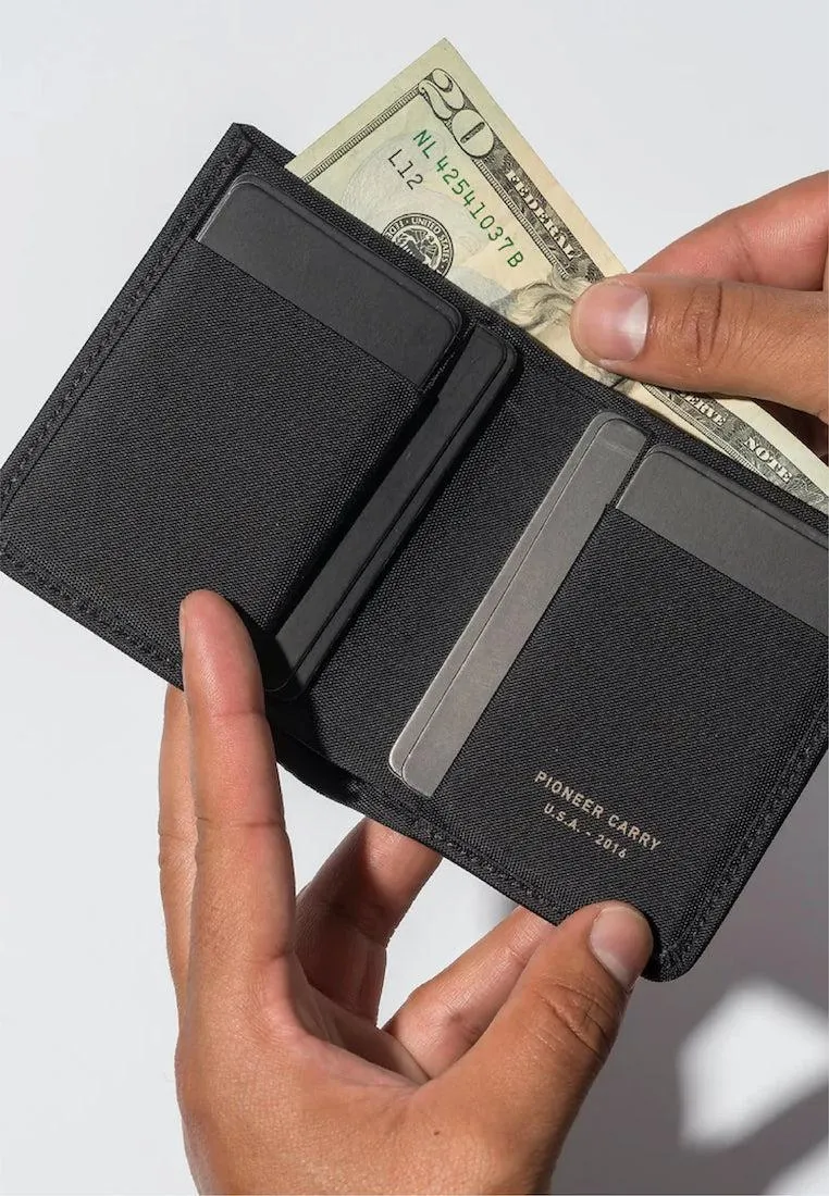 Pioneer Altitude Billfold Wallet Black Baby Ballistic