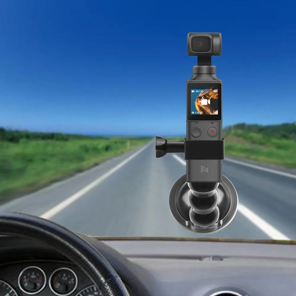 Plastic Suction Cup Car Stand Holder Bracket for FIMI PALM Gimbal Camera 20