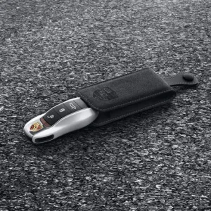 Porsche Tequipment Key Pouch In Alcantera