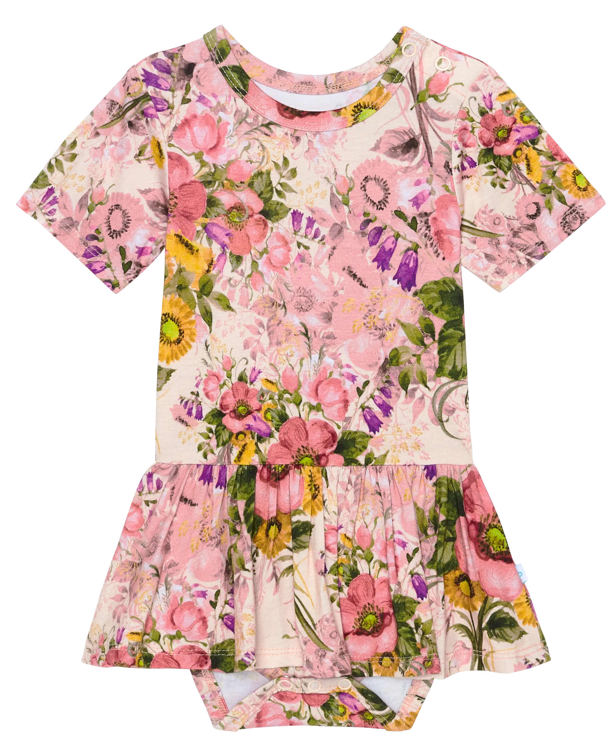 Posh Peanut June S/S Twirl Skirt Bodysuit