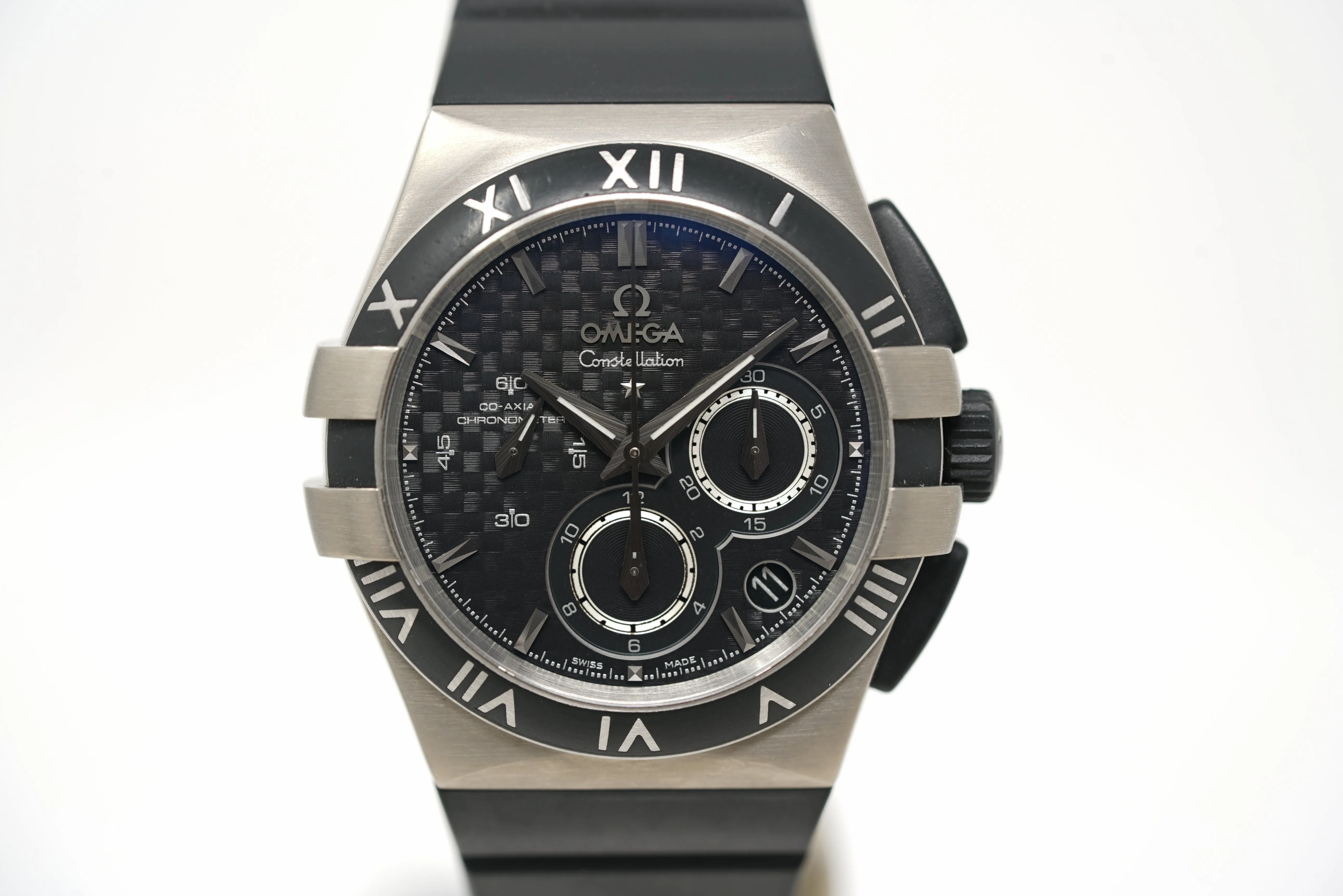 Pre-Owned Omega Constellation Double Eagle 121.92.35.50.01.001