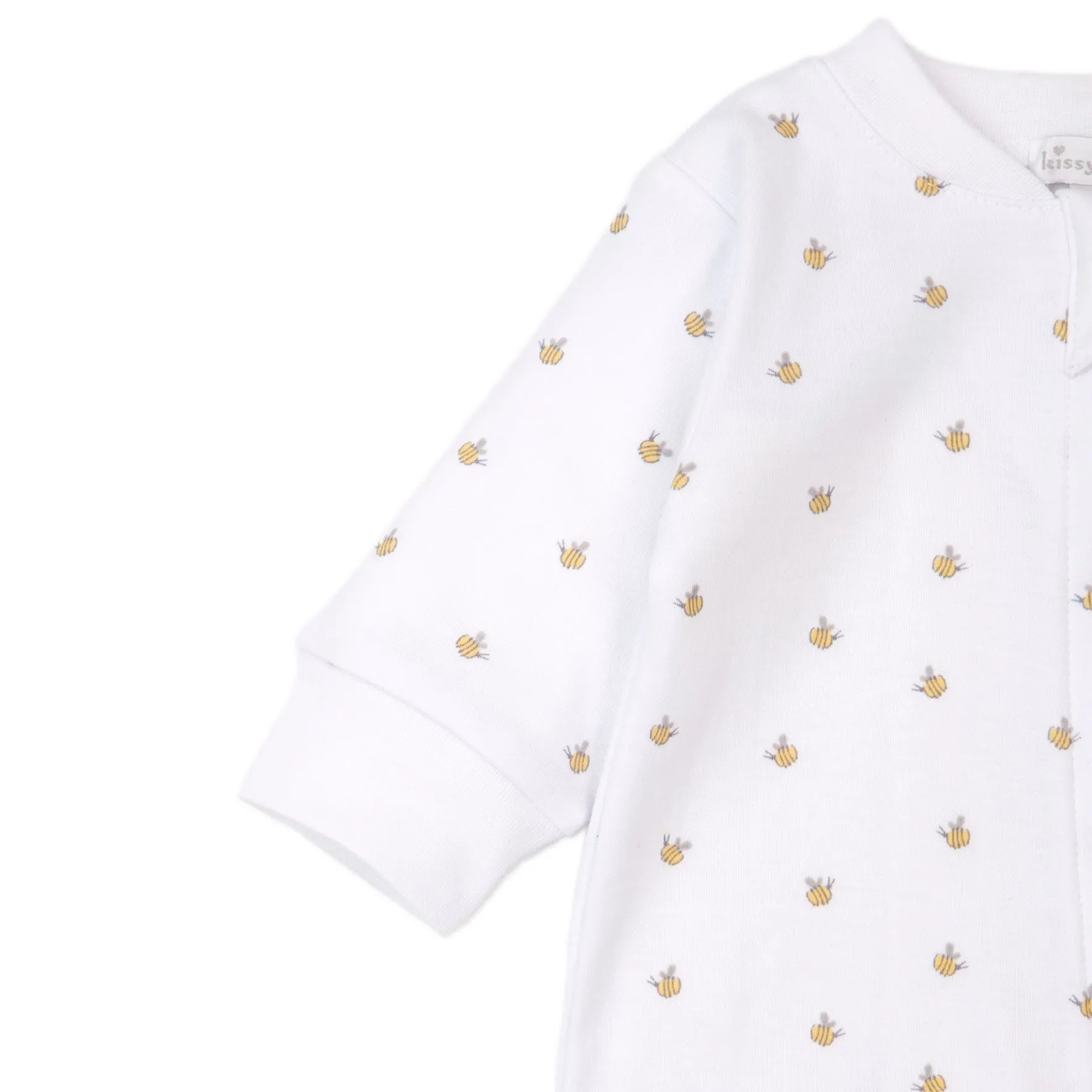 Print Footie w Zipper
