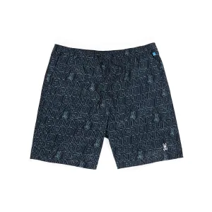 Psycho Bunny Dayton Navy Swim Trunk