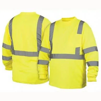 Pyramex RLTS31 Type R - Class 3 Hi-Vis Long Sleeve T-Shirt