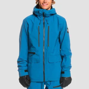 Quiksilver S Carlson Stretch Quest 15K Snow Jacket Bright Cobalt