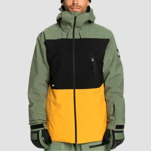 Quiksilver Sycamore 10K Snow Jacket Laurel Wreath
