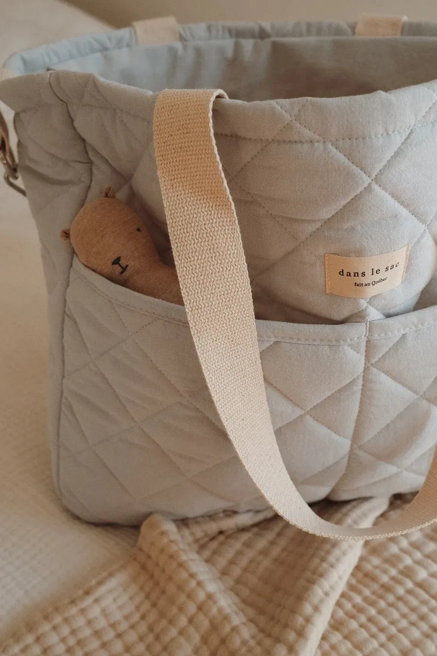 Quilted Diaper Bag