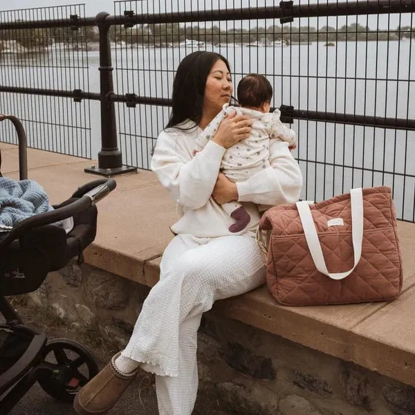 Quilted Diaper Bag