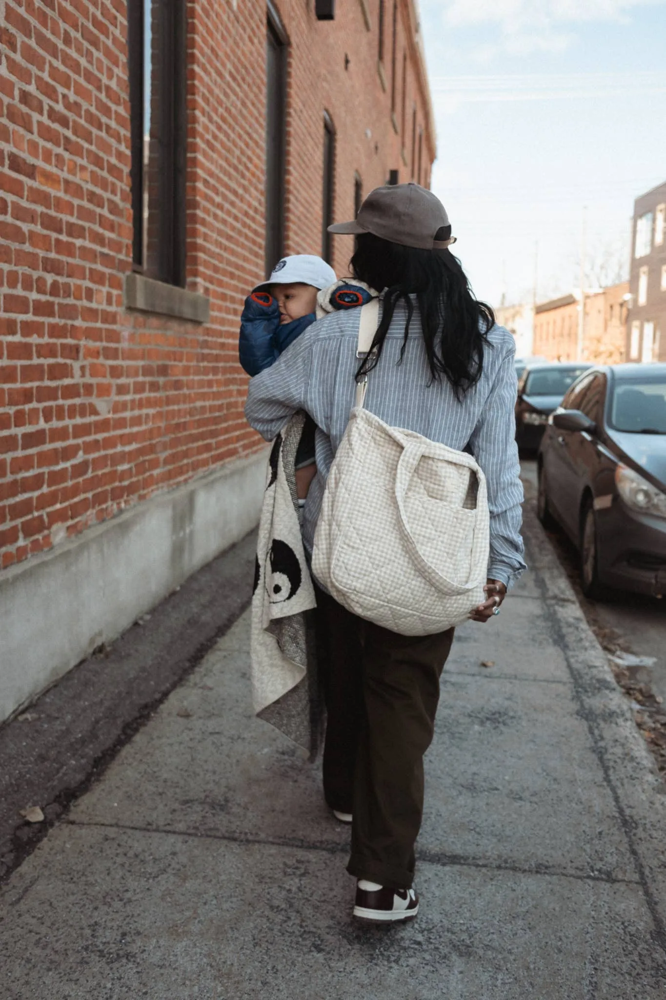 Quilted Diaper Bag