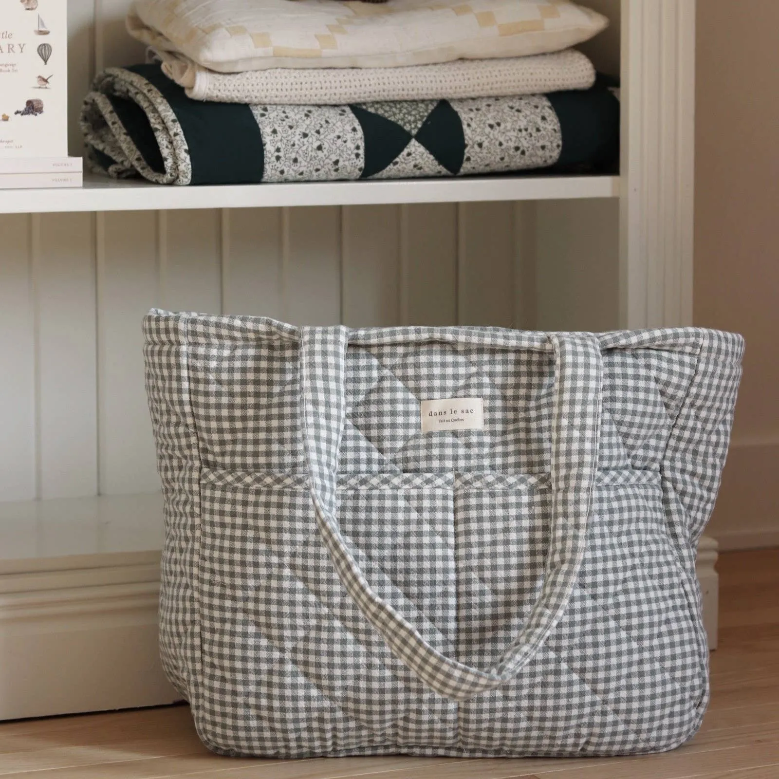 Quilted Diaper Bag