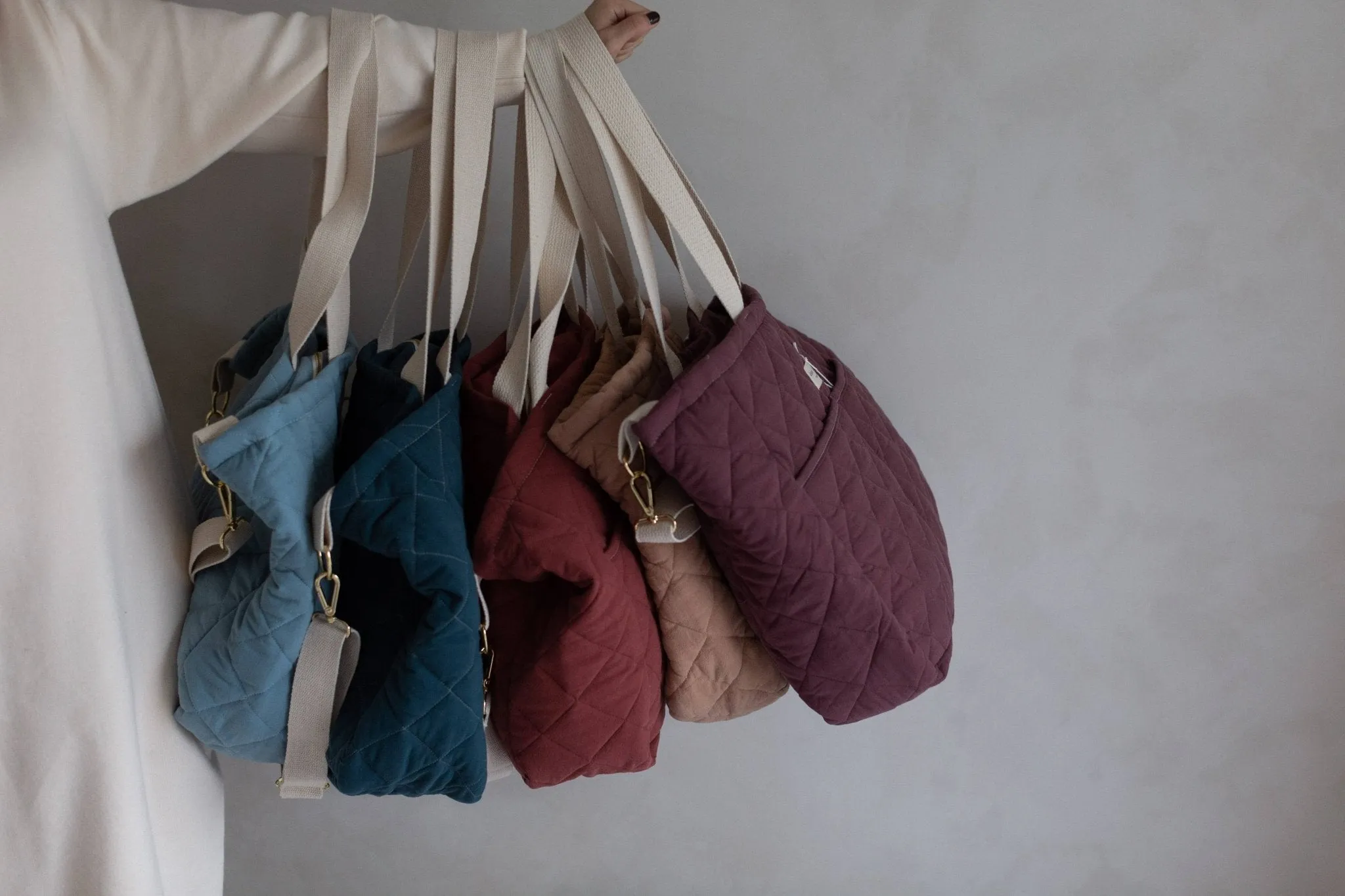 Quilted Diaper Bag