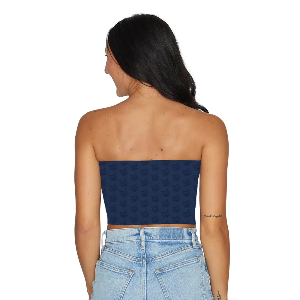 Quinnipiac Patterned Tube Top
