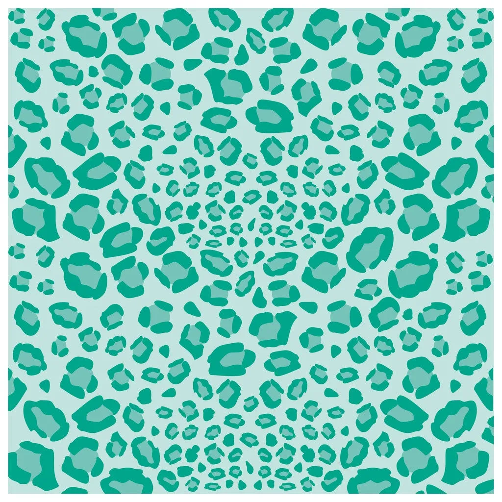 Rainbow Leopards Patterns Adhesive Vinyl Sheet