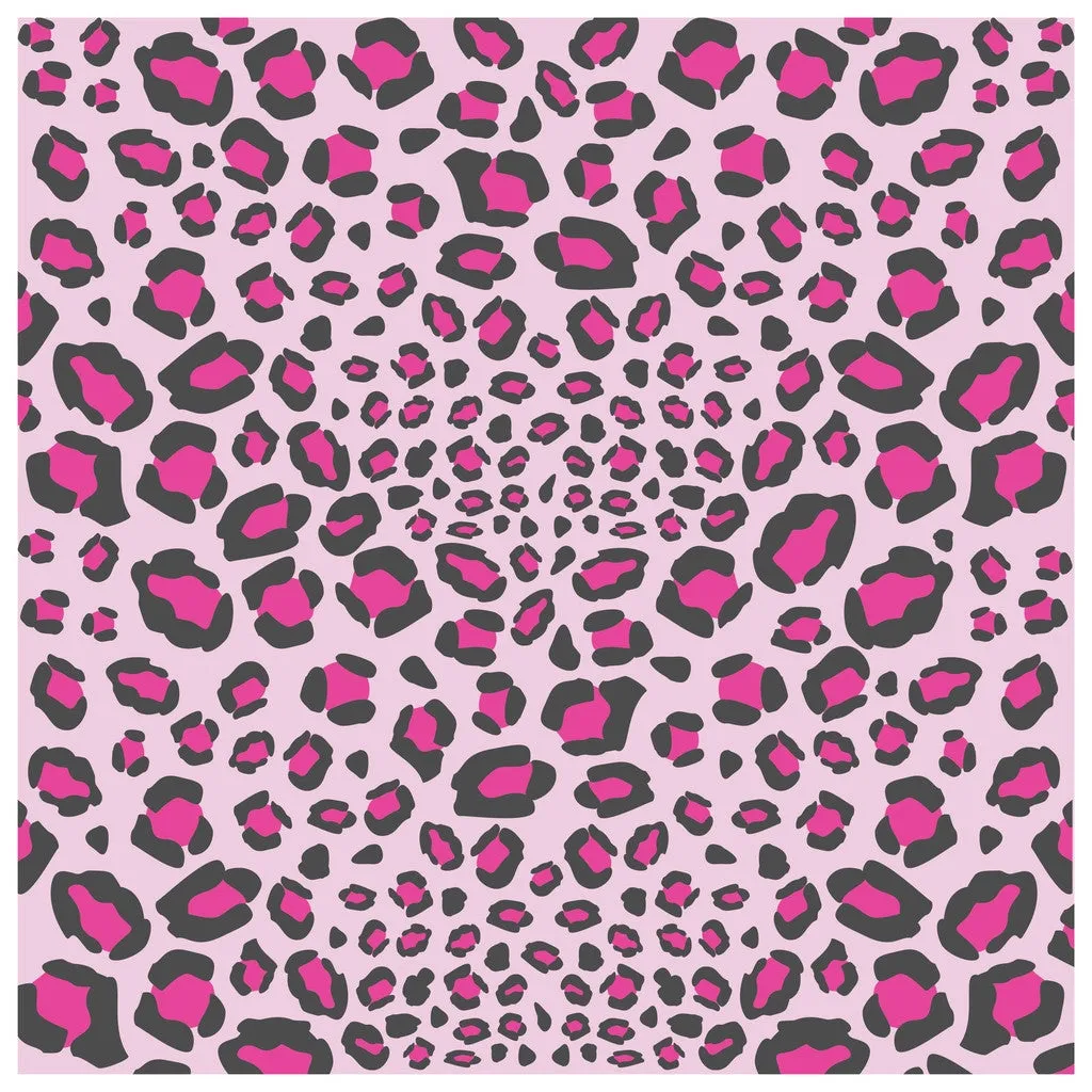 Rainbow Leopards Patterns Adhesive Vinyl Sheet