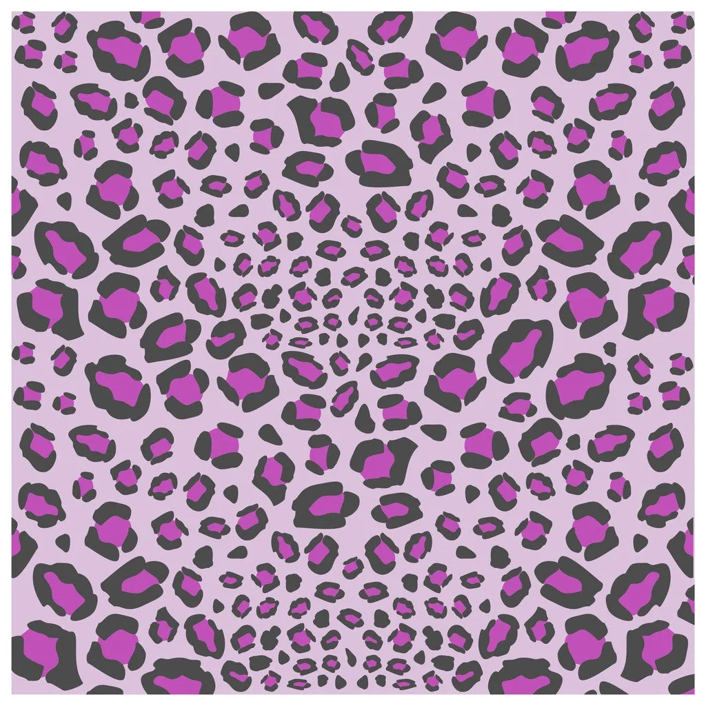 Rainbow Leopards Patterns Adhesive Vinyl Sheet