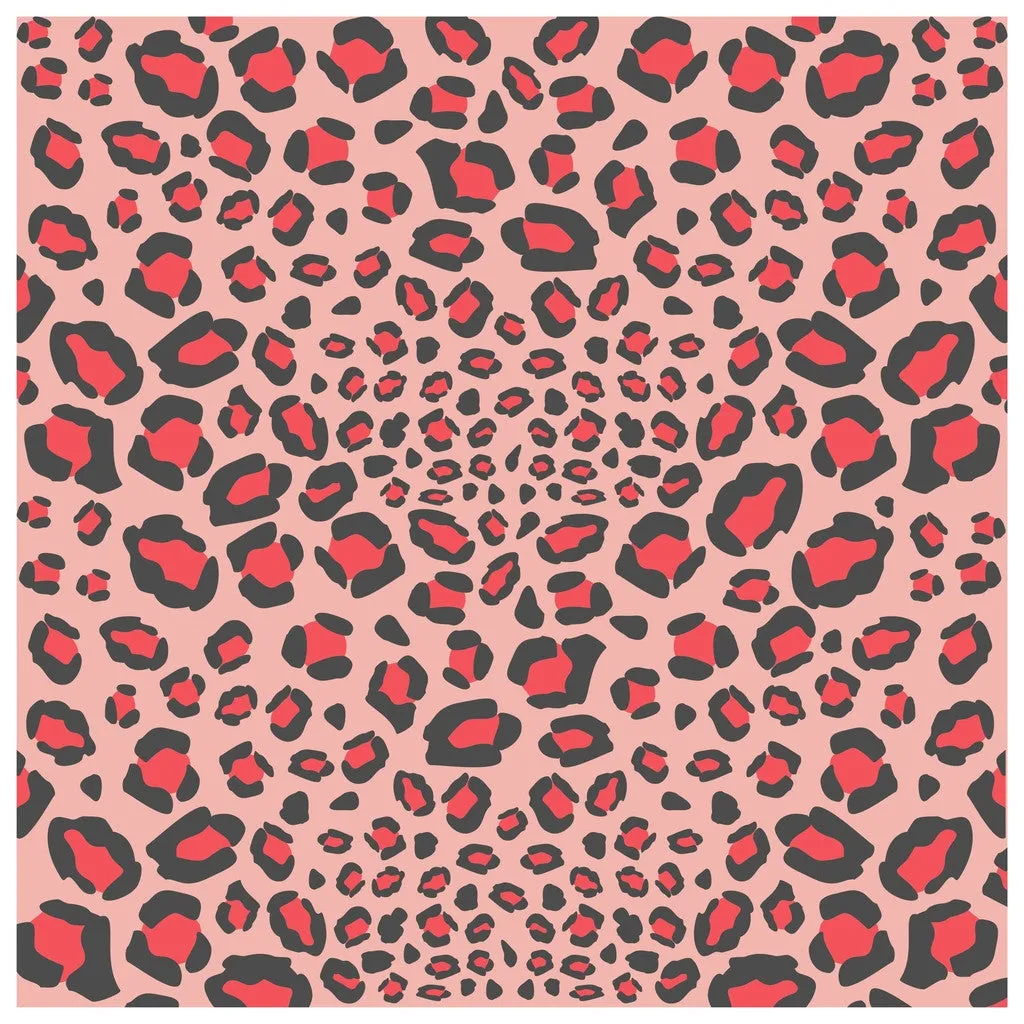 Rainbow Leopards Patterns Adhesive Vinyl Sheet