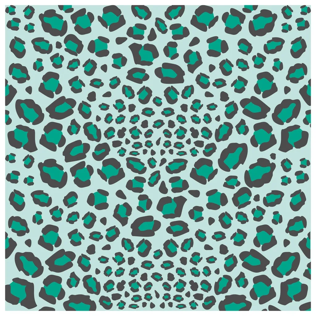 Rainbow Leopards Patterns Adhesive Vinyl Sheet