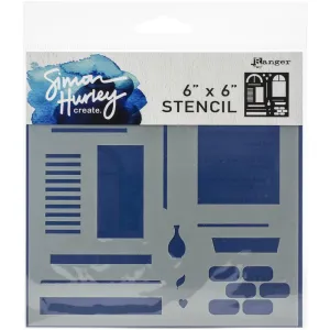Ranger Simon Hurley Create 6x6 Stencil - Window Maker