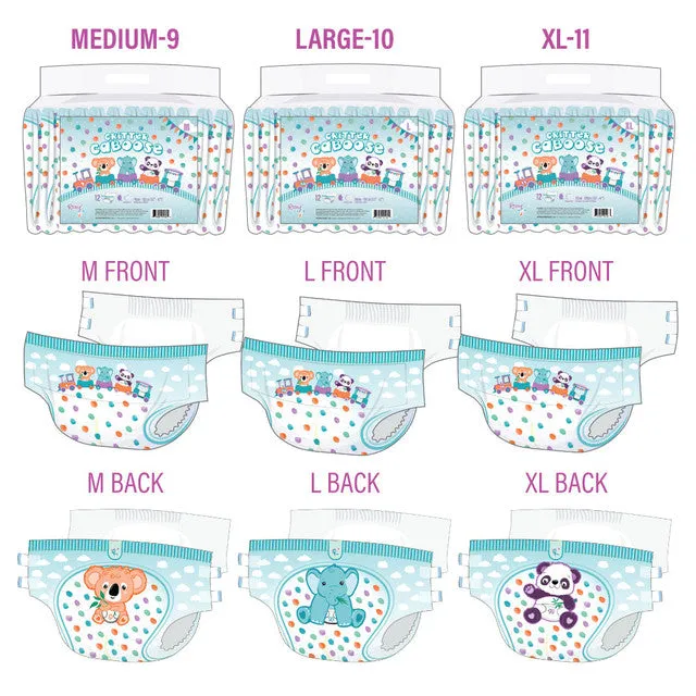Rearz - Critter Caboose Adult Diapers