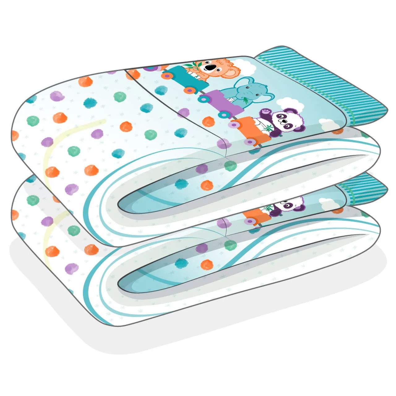 Rearz - Critter Caboose Adult Diapers