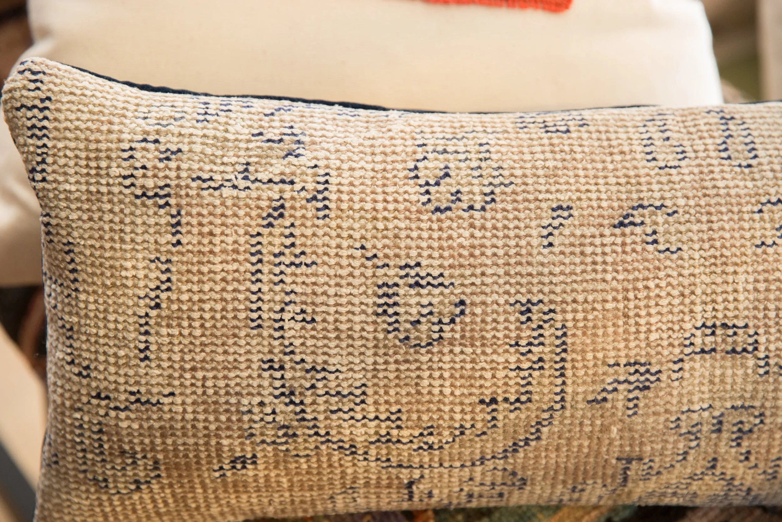 Reclaimed Rug Fragment Pillow