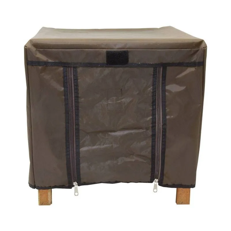 Rectangular Hutch Cover by Wensum With Zipped Door