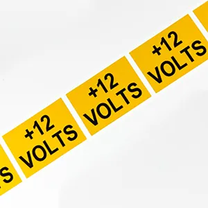 REFL-C Yellow Reflective Marker 1.375" X  1.875"