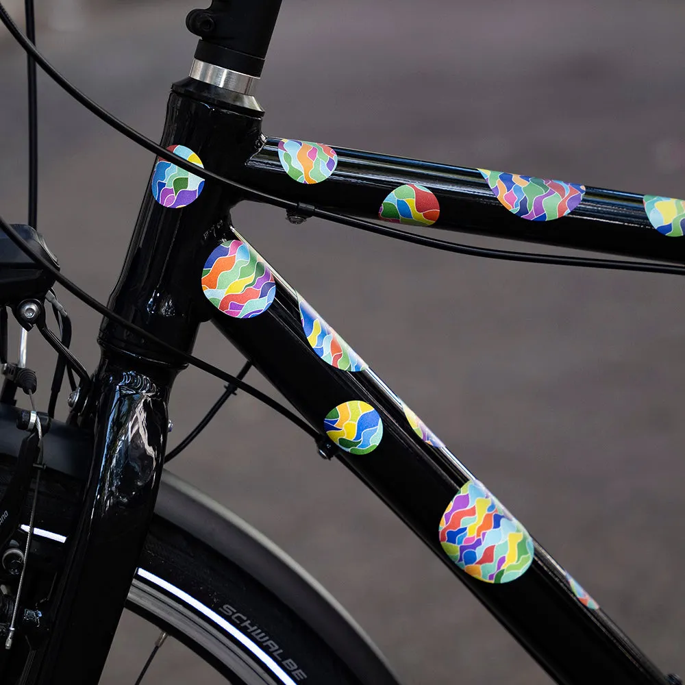 Reflective DIY Sticker: Flow