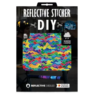 Reflective DIY Sticker: Flow